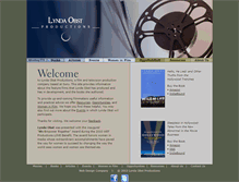 Tablet Screenshot of lyndaobstproductions.com